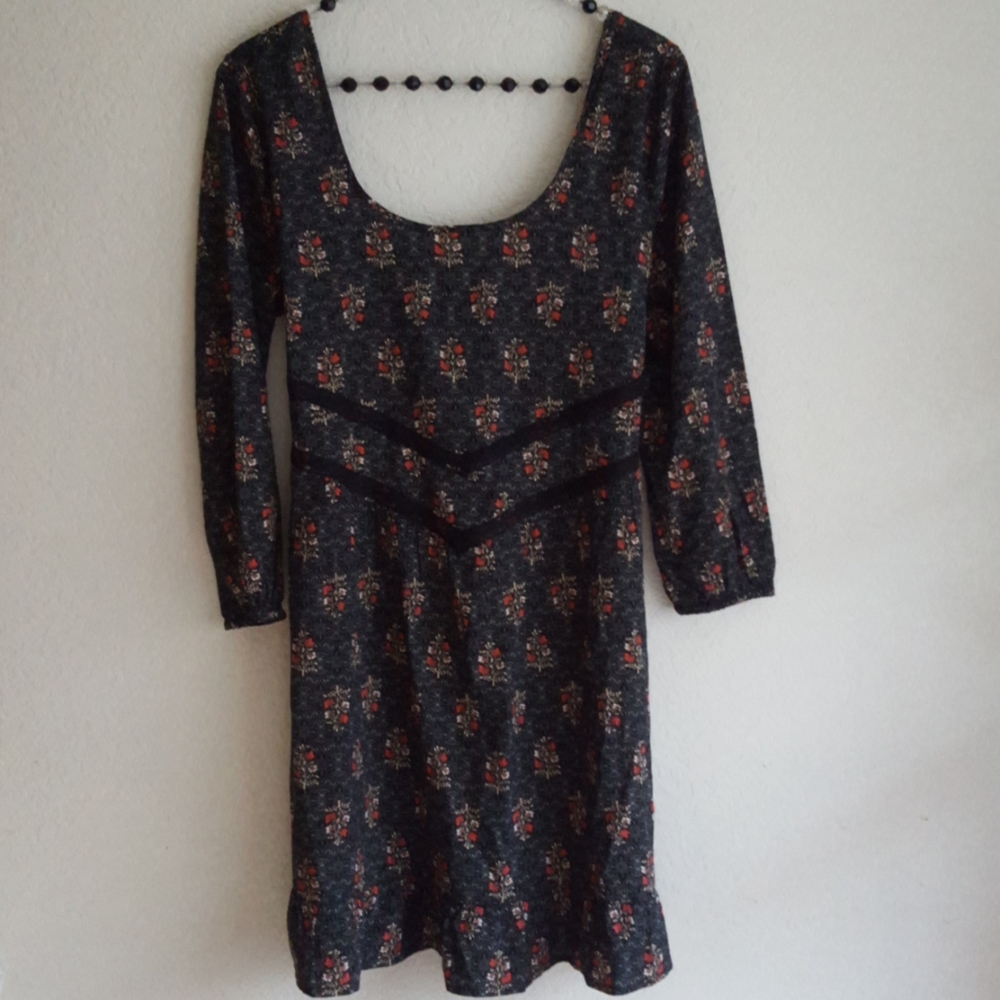 Hollister floral dress large